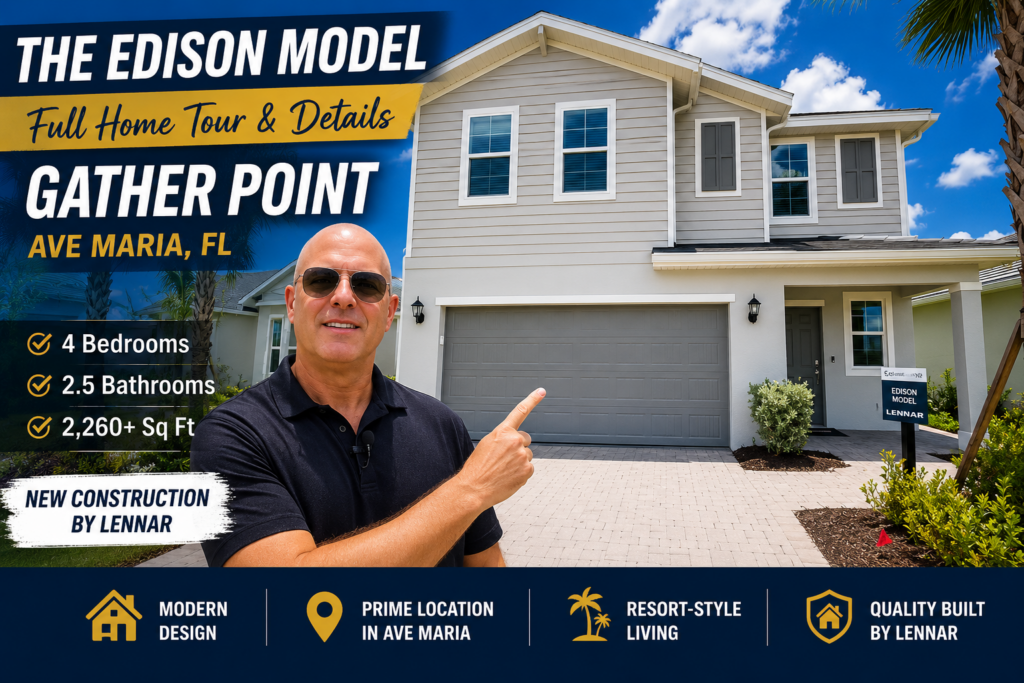 gatherpoint new construction homes in ave maria florida Edison
