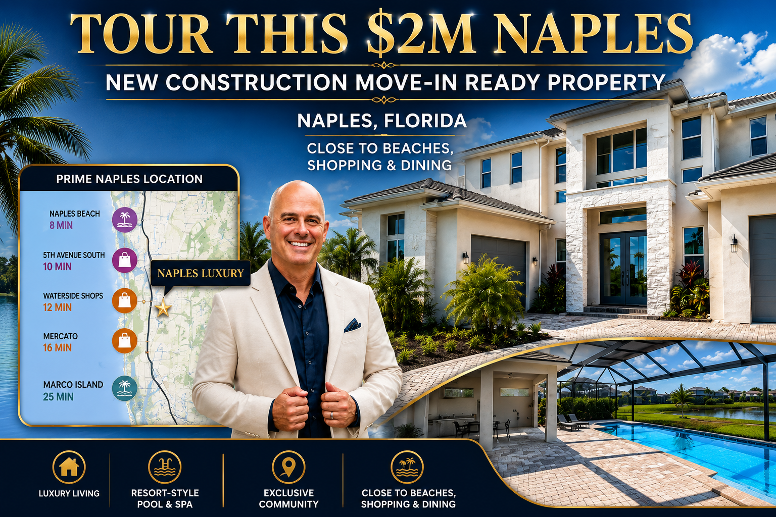 naples fl luxury home for sle