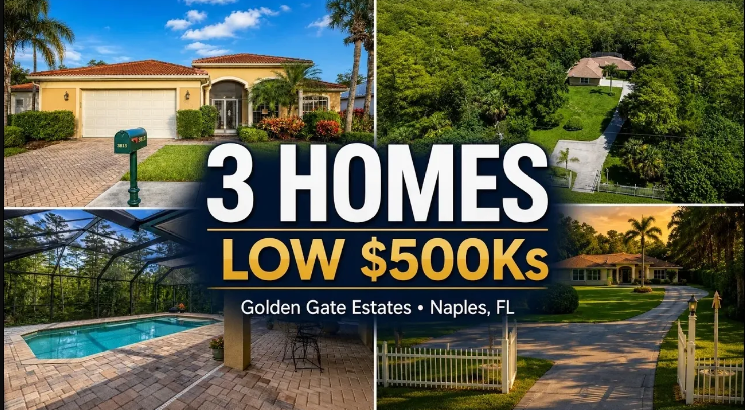 homes for sale in golden gate estates naples fl